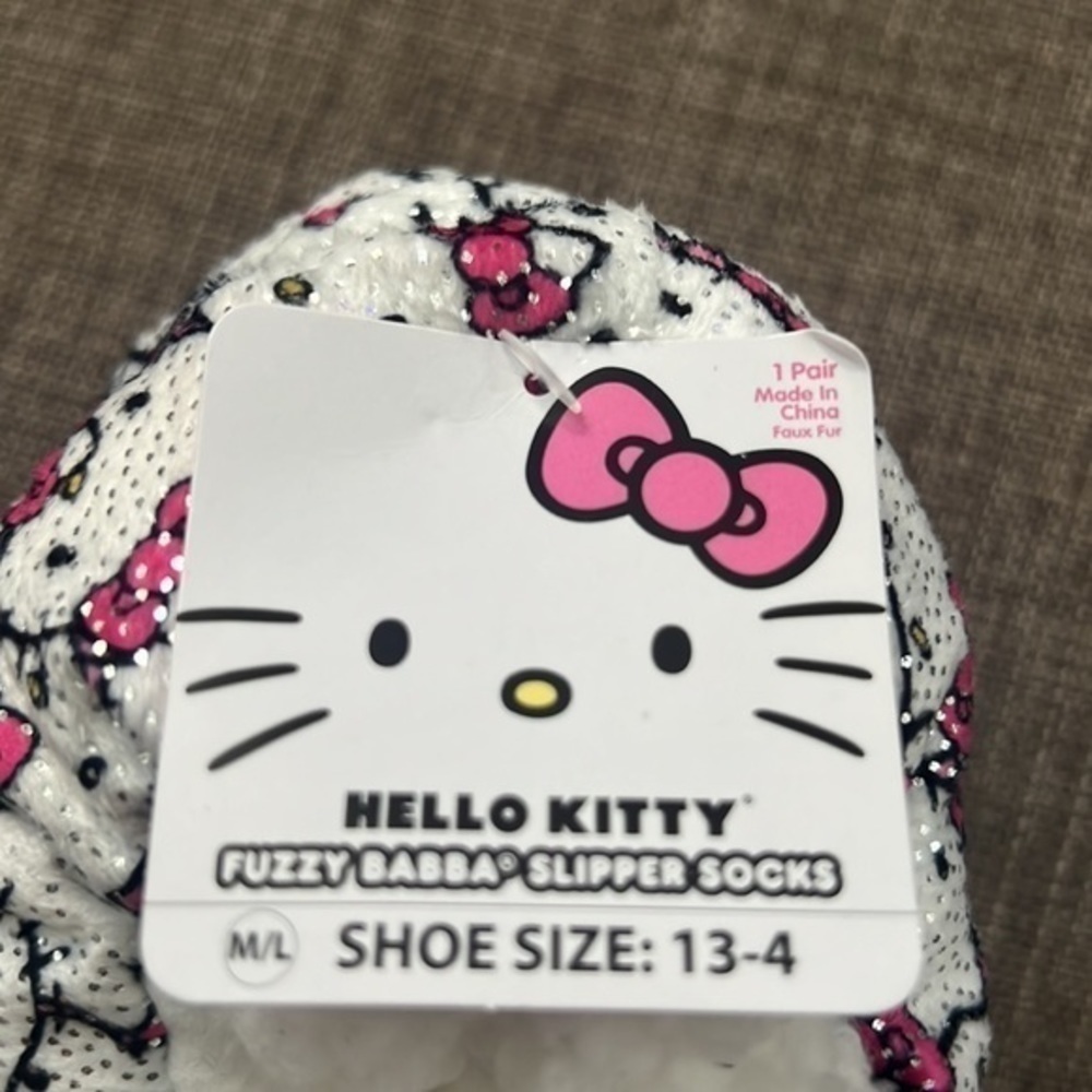Hello Kitty kids Slipper Socks - Picture 3 of 4